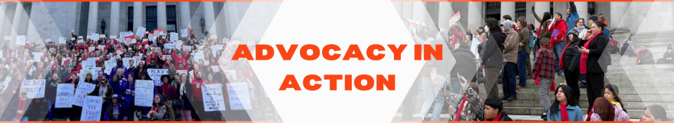 YWCA HHAD Advocacy in Action Banner