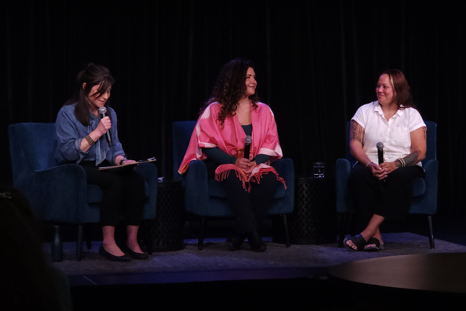 Until Justice Just Is panelists sitting donw